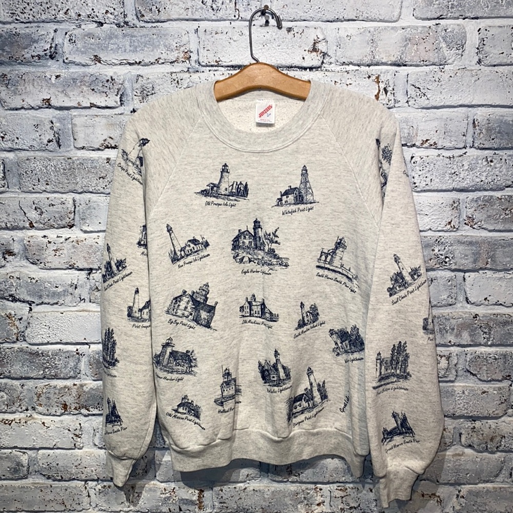 Vintage Lighthouse Sweatshirt 90’s